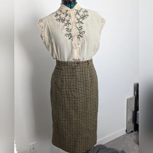 Vintage Ralph Lauren Tweed Skirt